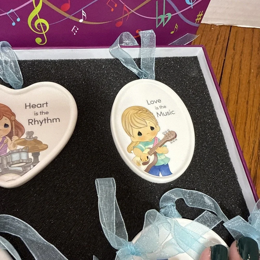 Precious Moments Ornament Box Set Music Collectors Club 2022 Make Your Own Kind
